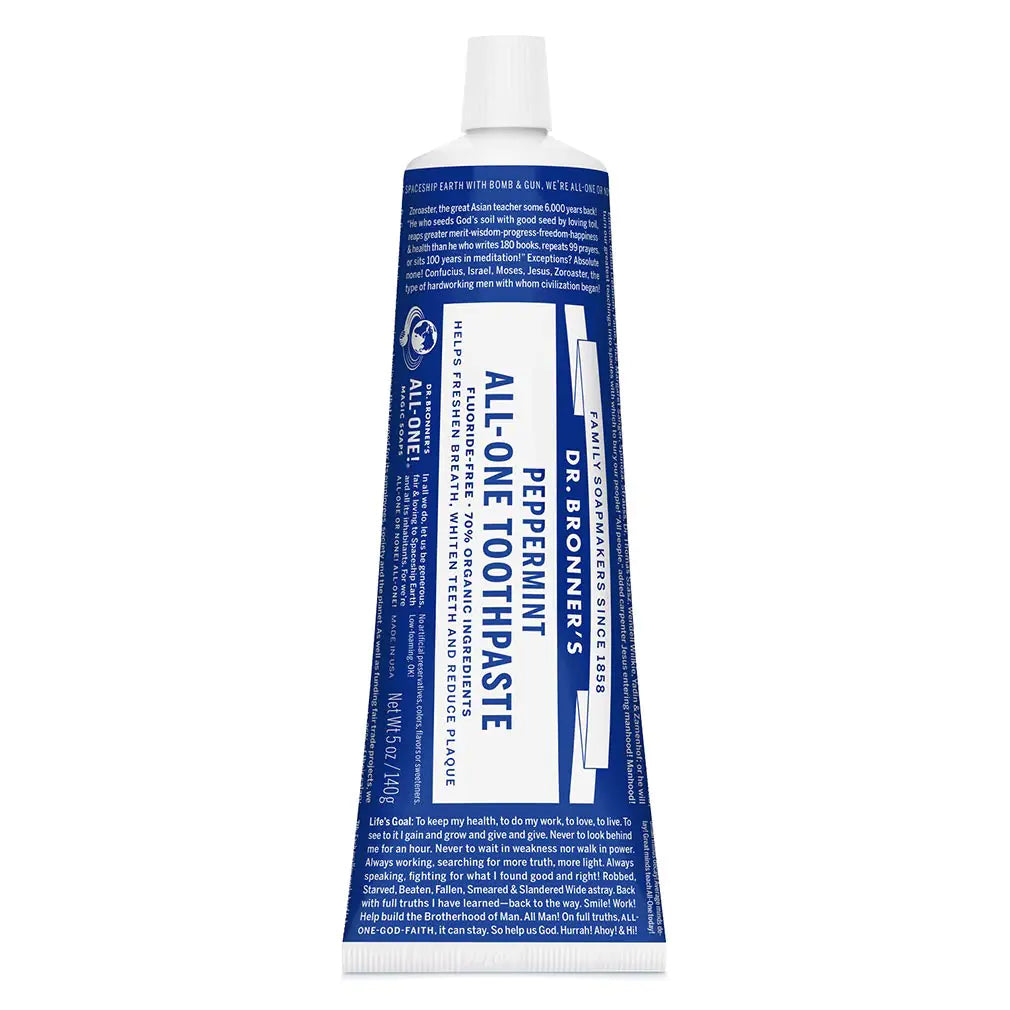 Peppermint All-One Fluoride-Free Toothpaste
