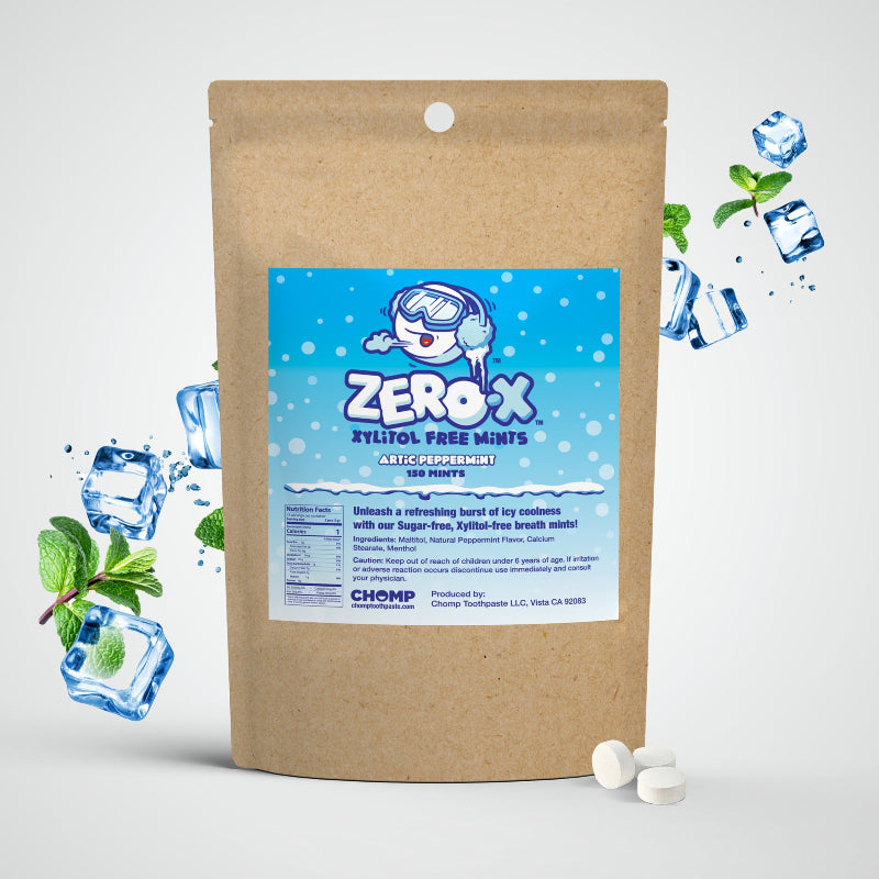 Zero-X Xylitol-free Peppermint Breath Mints Refill