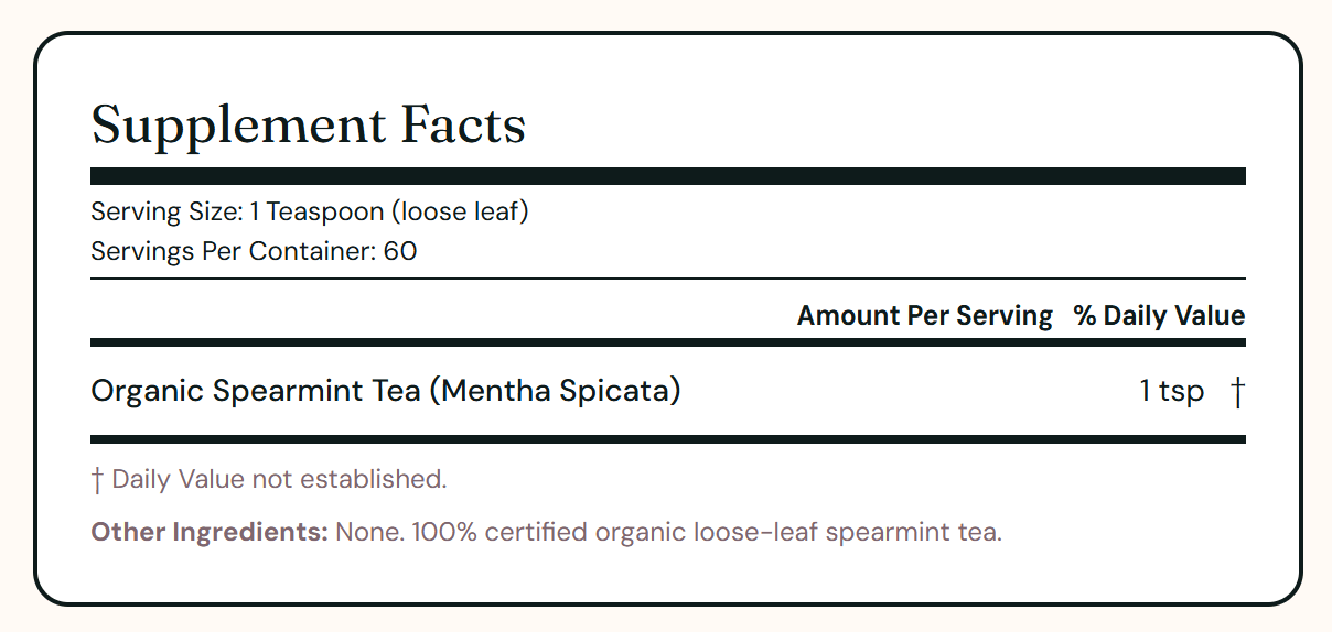 Androgen Relief Tea