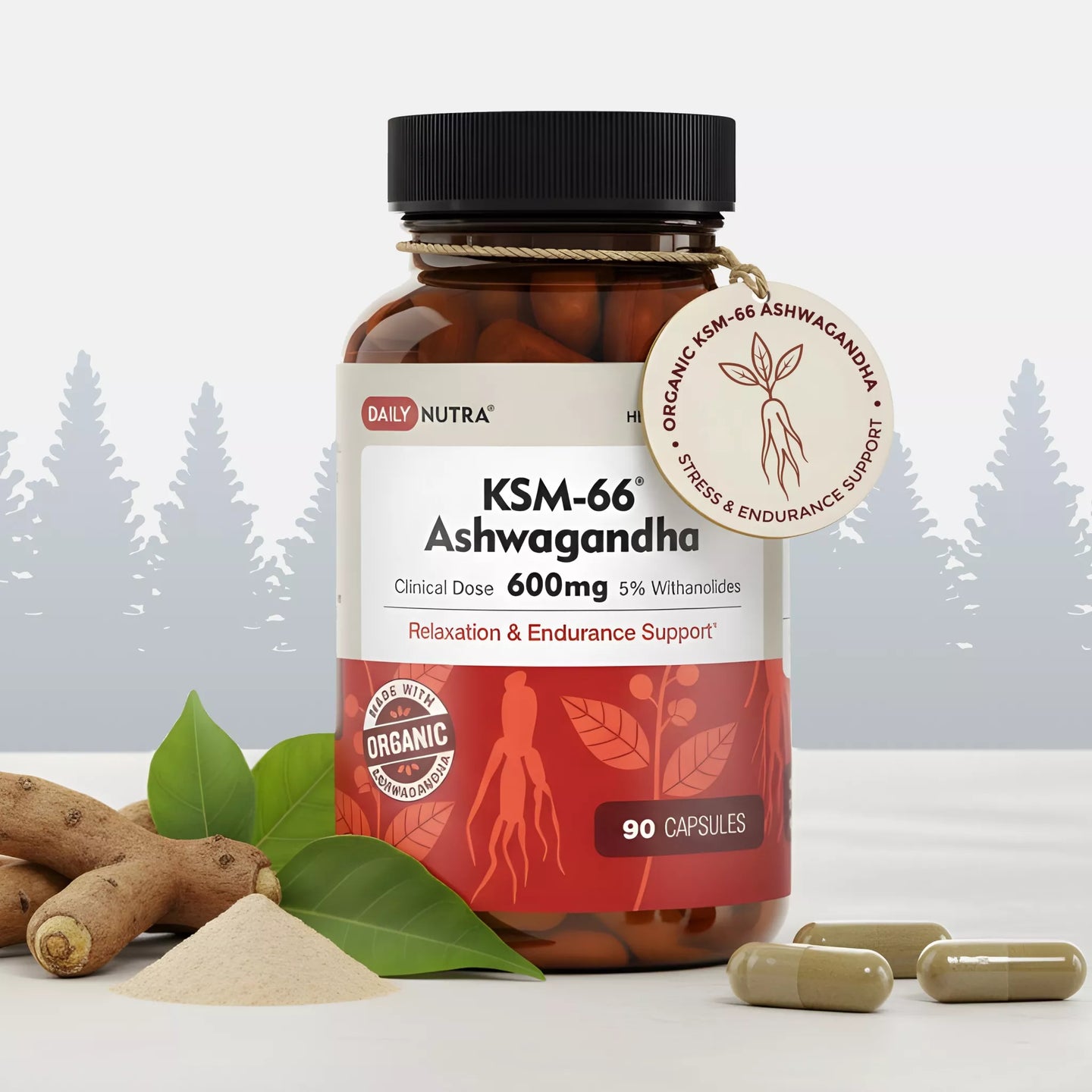 Daily Nutra KSM-66 Ashwagandha – Stress Relief & Relaxation