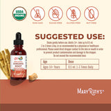 Organic Ashwagandha Root Liquid Drops, 60 Servings