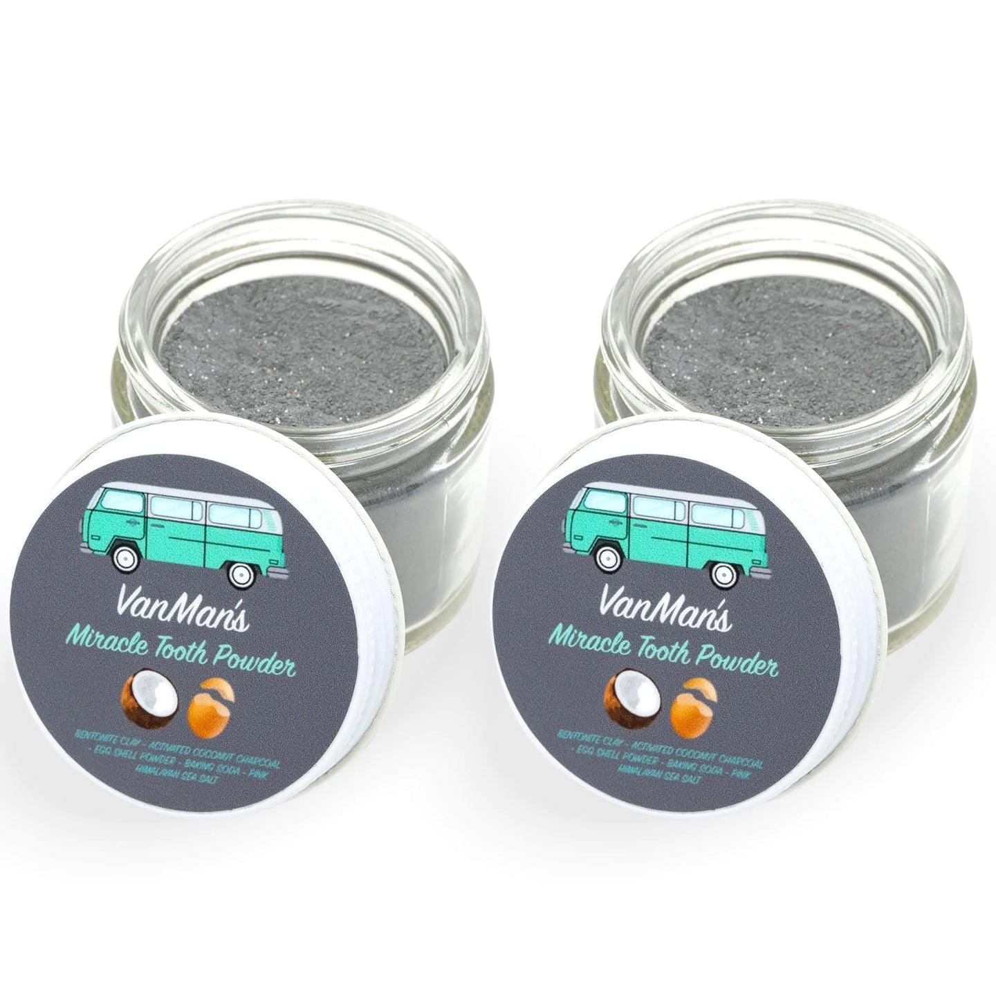Miracle Tooth Powder Fluoride-Free 2 Pack