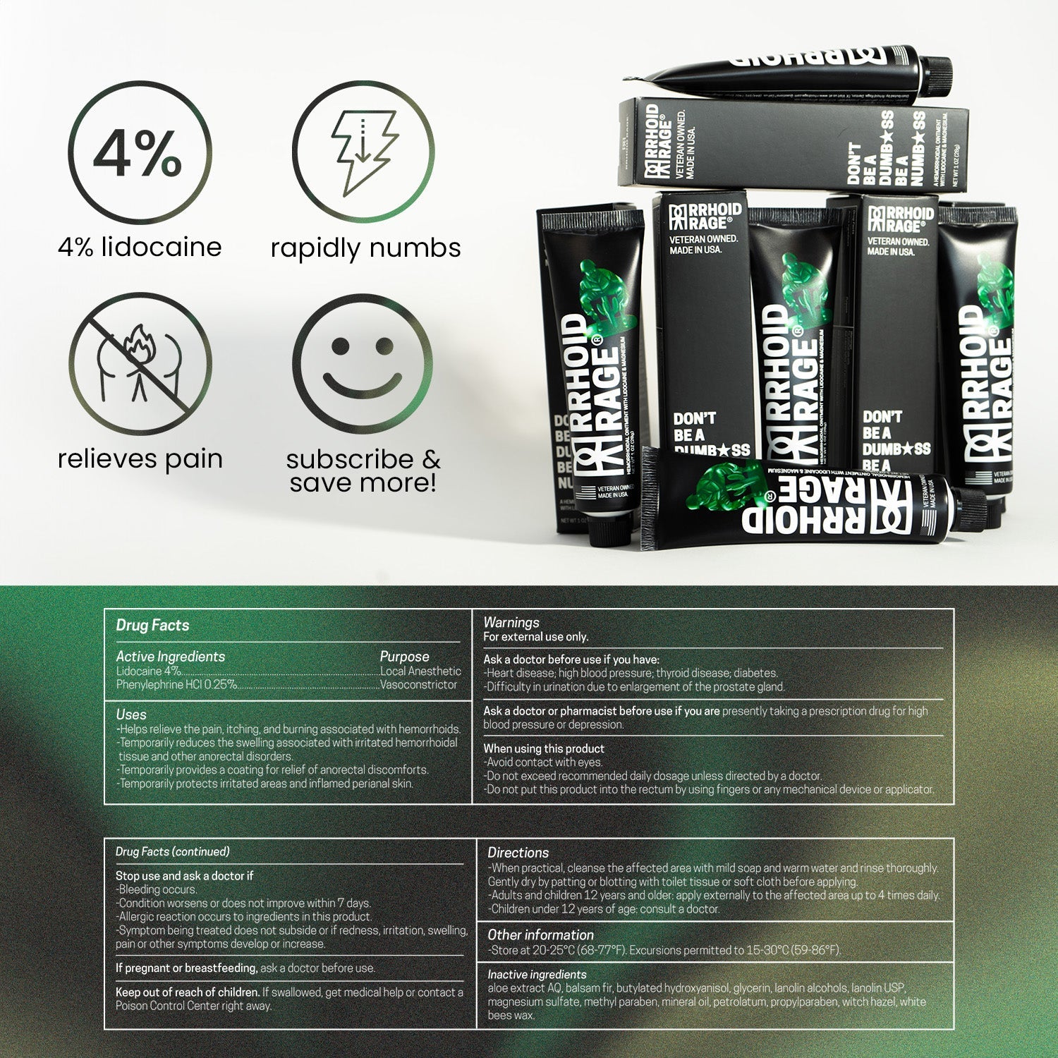 Hemorrhoid Cream & Fissure Ointment