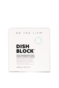 DISH BLOCK® solid dish soap - Huge bar (22.5 oz | 638g)