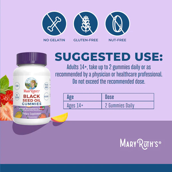 Black Seed Oil Gummies, 30 Servings