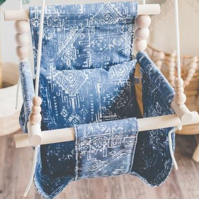 Indoor Swing – Blue Aztec