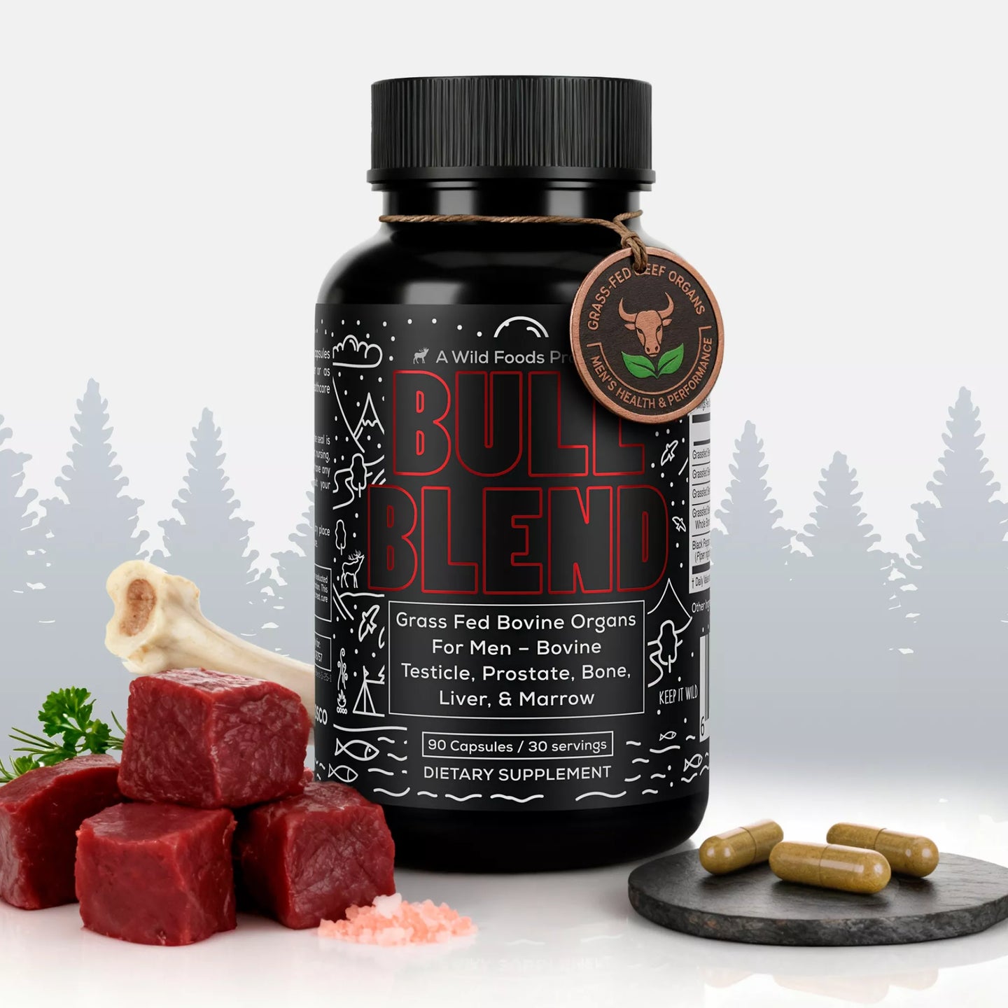 Bull Blend – Natural Male Hormone & Energy Support