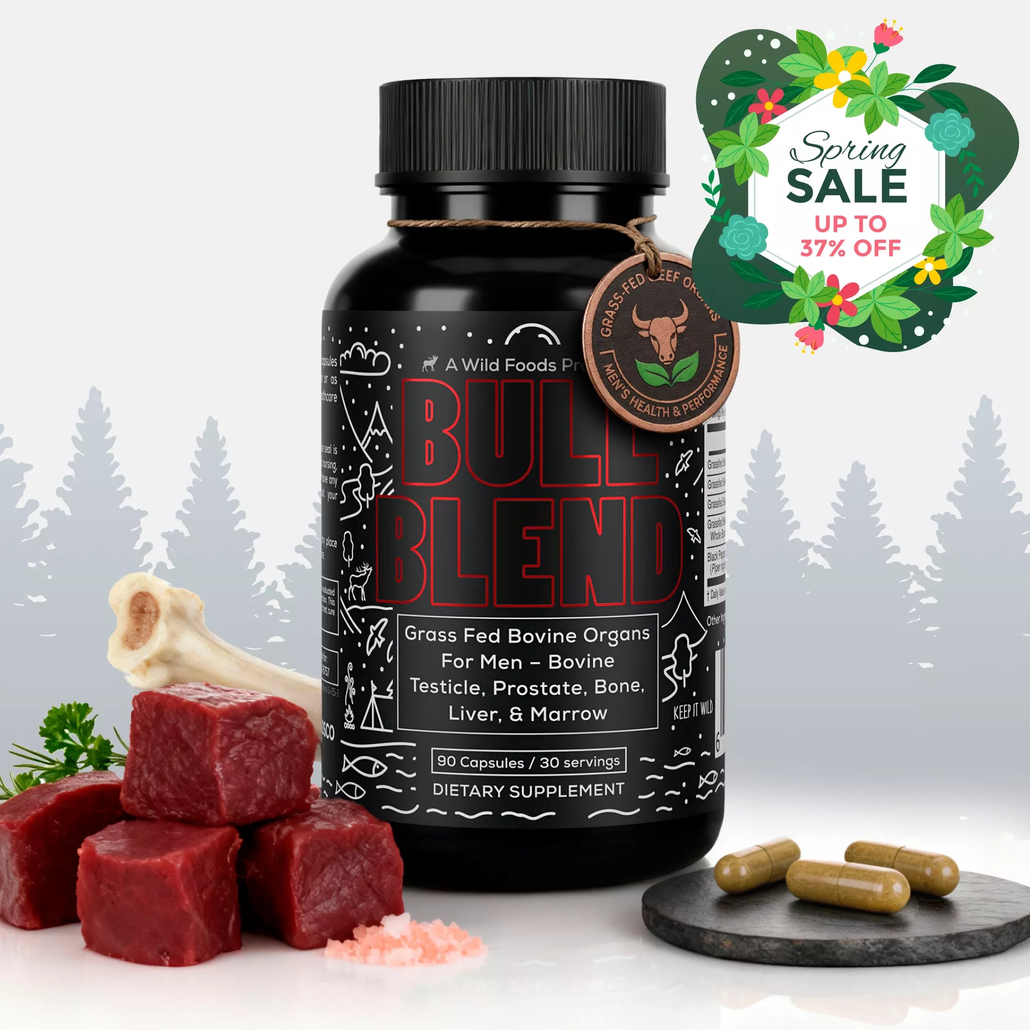Bull Blend – Natural Male Hormone & Energy Support