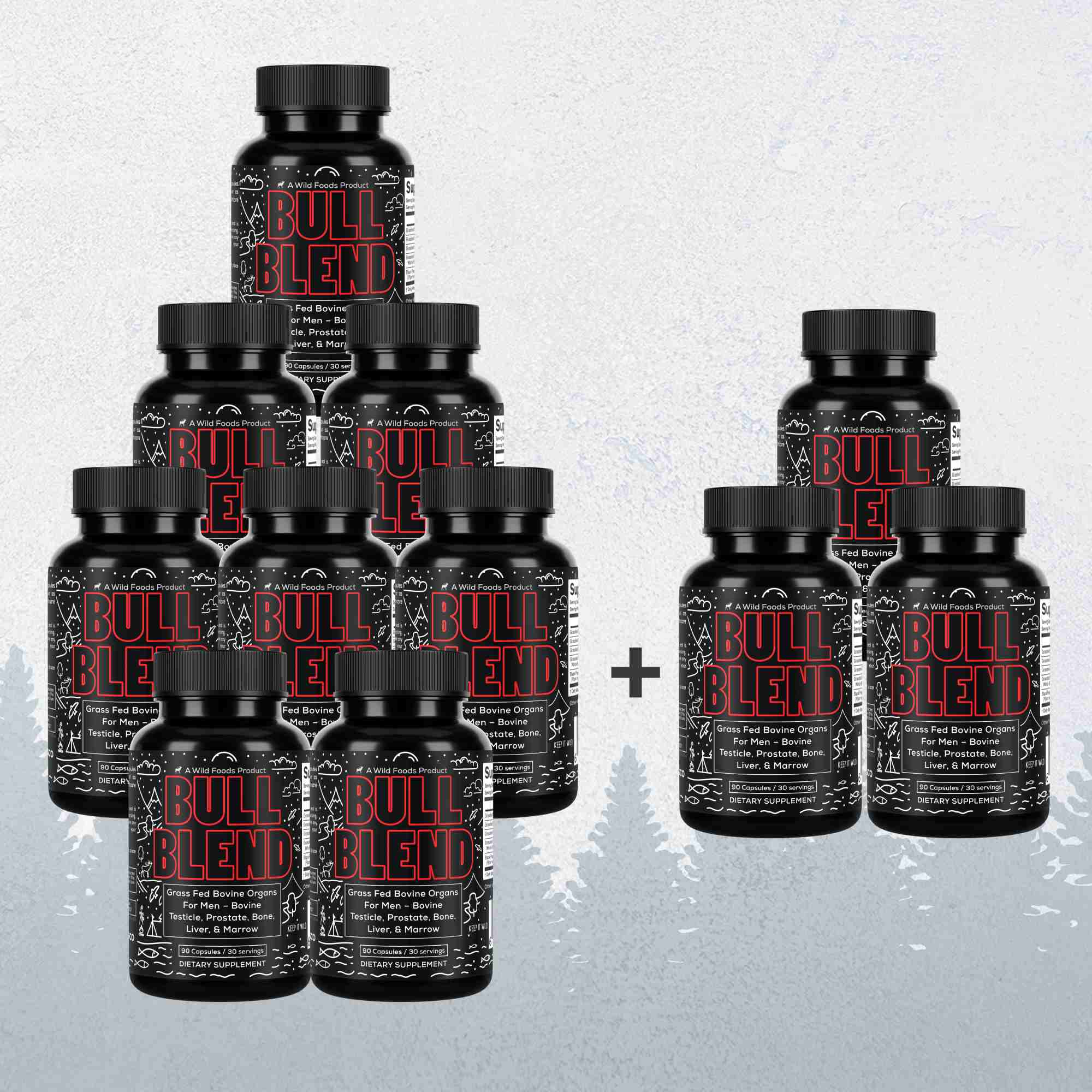 Bull Blend – Natural Male Hormone & Energy Support
