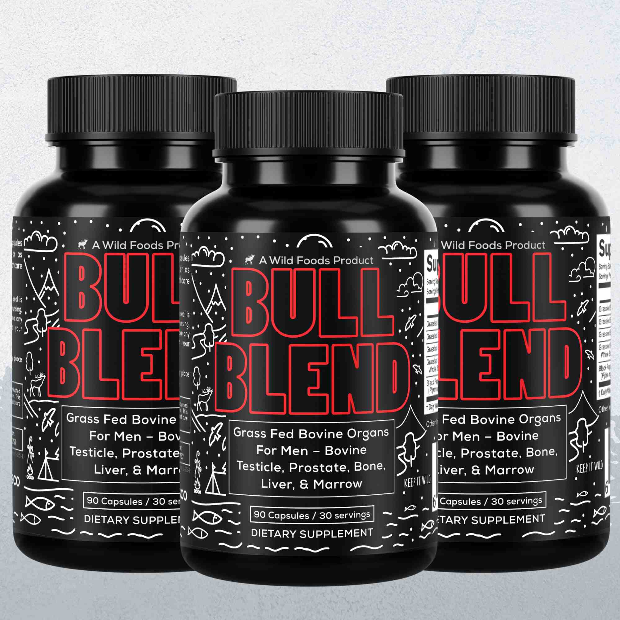 Bull Blend – Natural Male Hormone & Energy Support