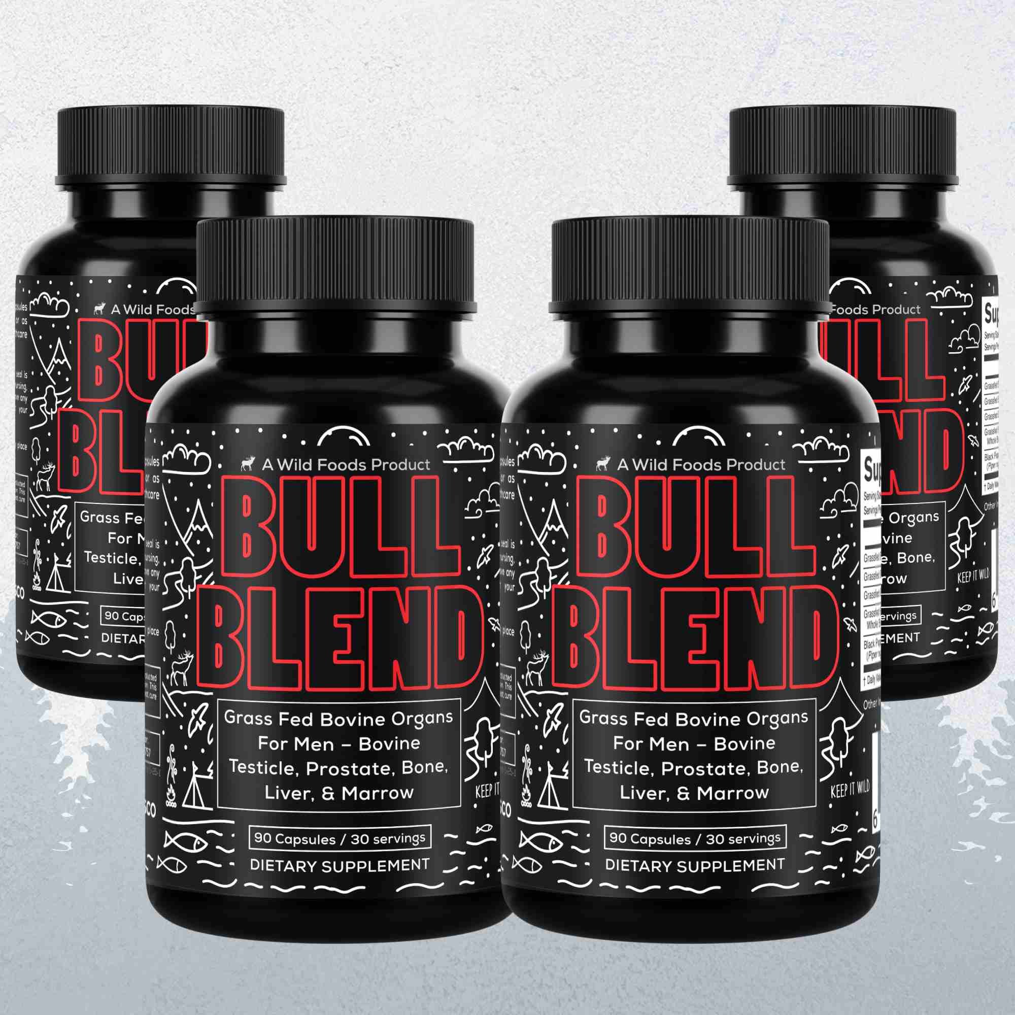Bull Blend – Natural Male Hormone & Energy Support