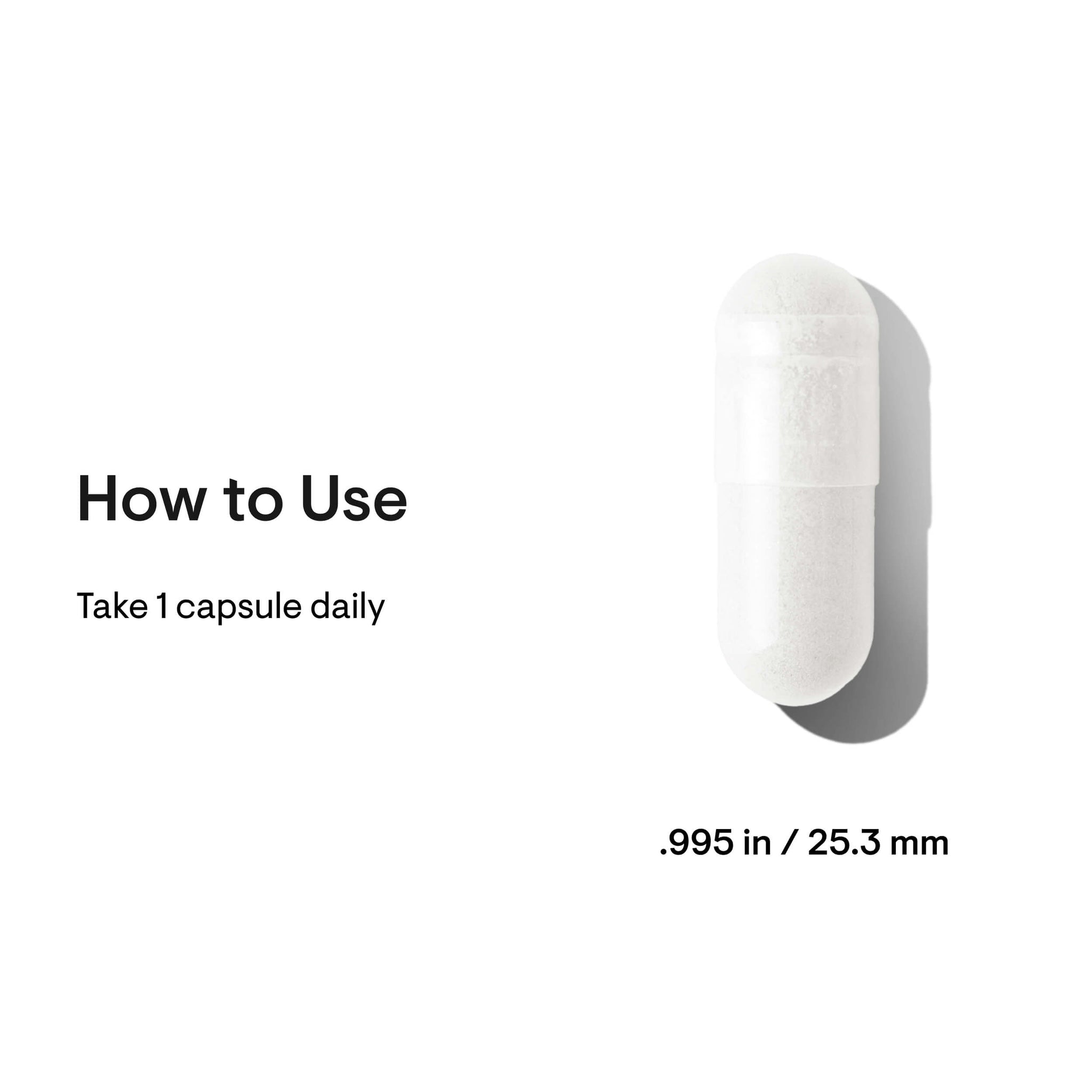Ascorbic Acid Vitamin C 1000mg, 60 Servings