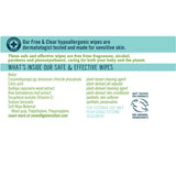 Free & Clear Baby Wipes with Flip Top Dispenser, Travel Size, 30ct