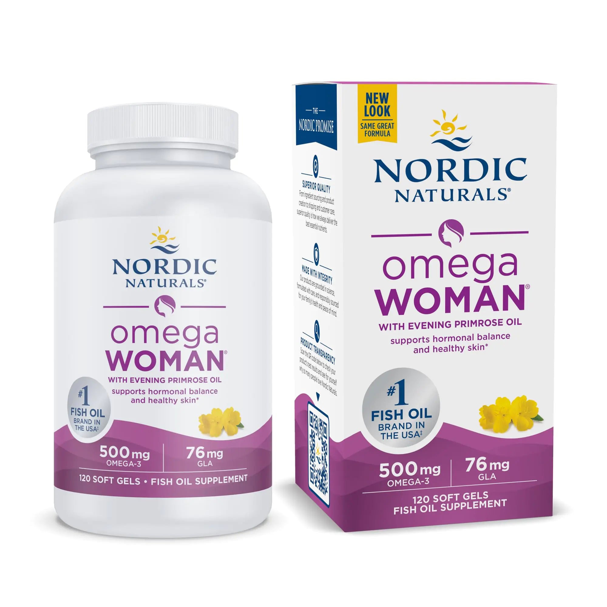Omega Woman, 60 Servings, 120ct