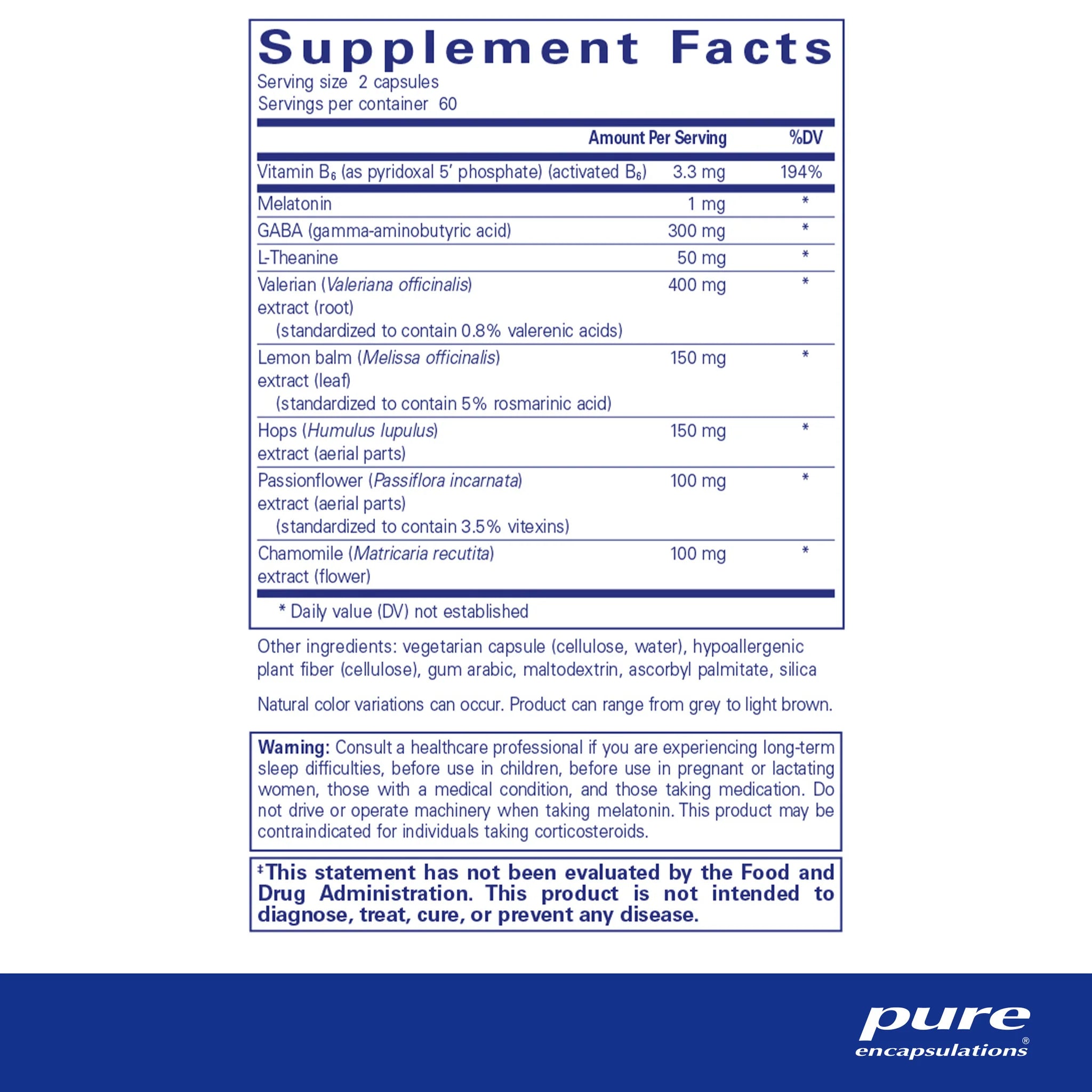 Best-Rest Formula, 60 Servings