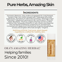 Natural Lip Balm, Herbal Infused, Chai Spice