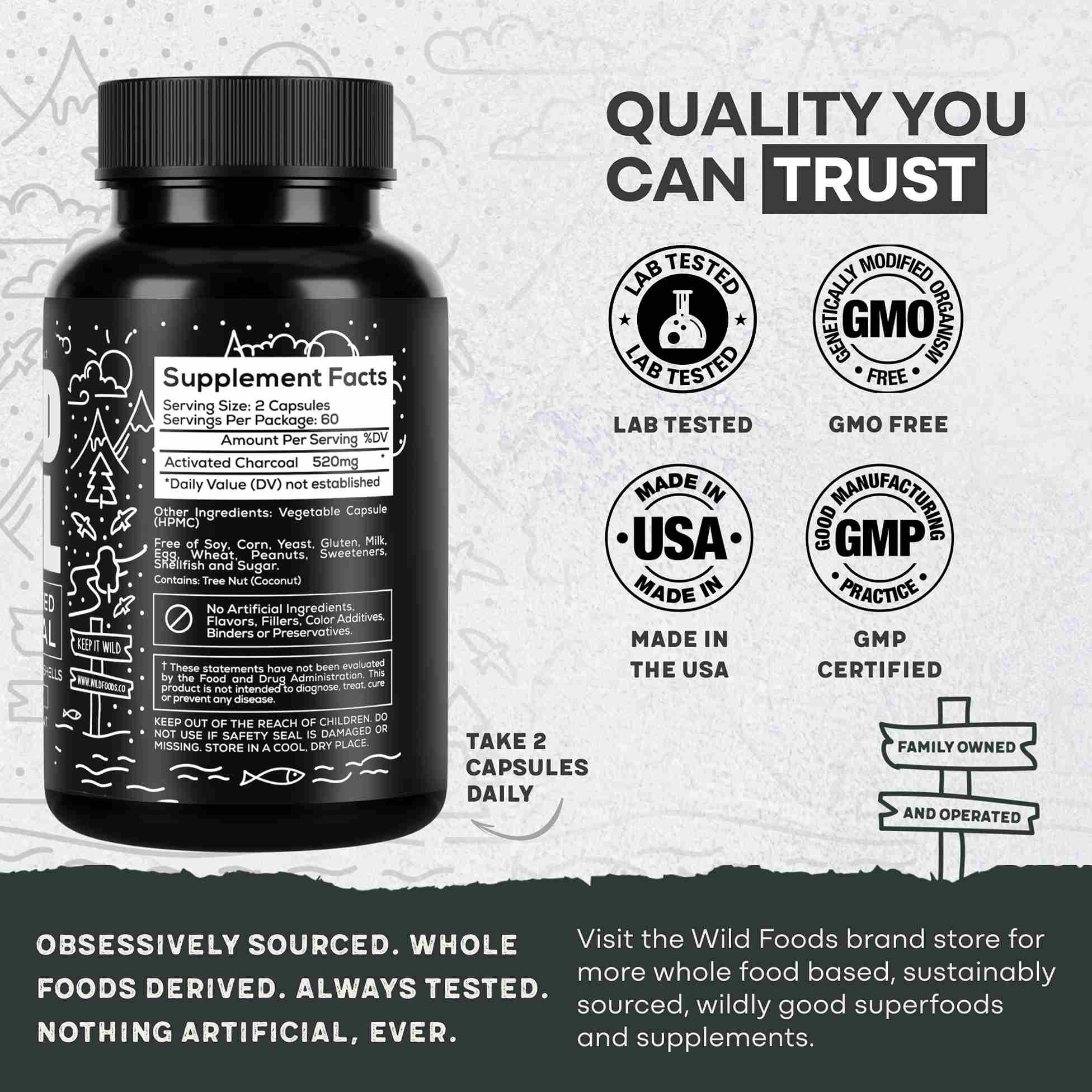 Activated Charcoal Capsules