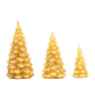 Beeswax Christmas Tree Candle