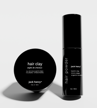 Hair Styling Clay + Powder Duo