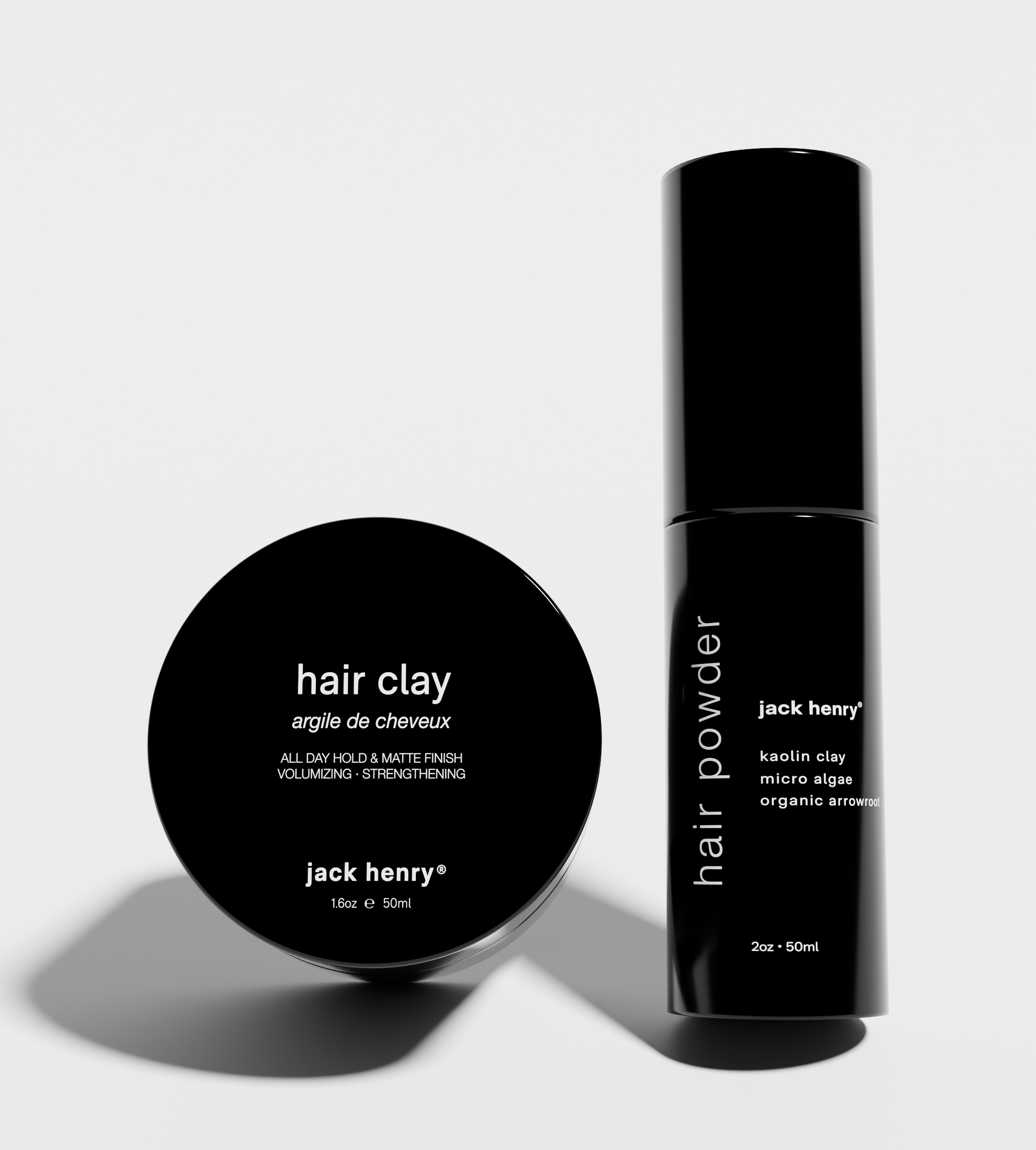 Hair Styling Clay + Powder Duo
