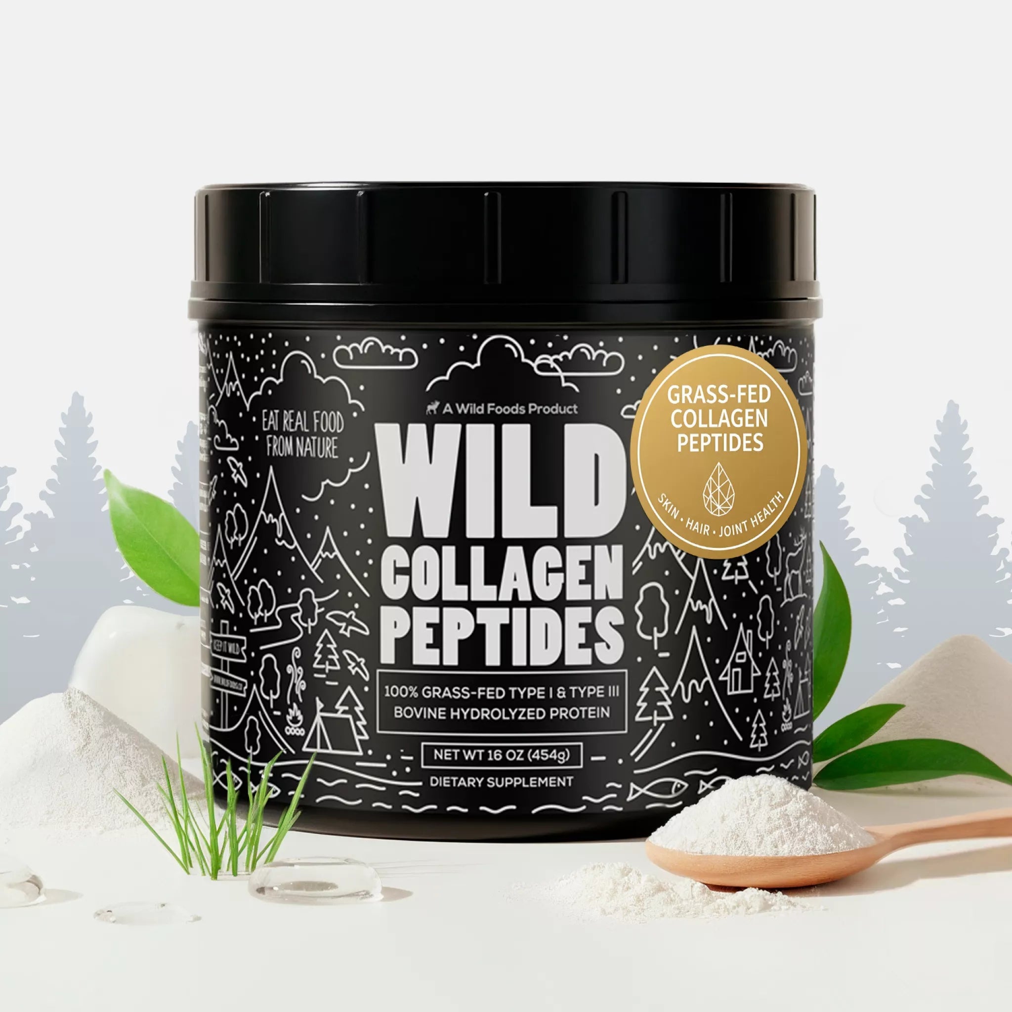 Grass-Fed Collagen Peptides – Skin, Hair & Joint Support