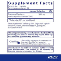 Cranberry NS, 90 Servings