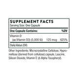 Vitamin D-5000, 60 Servings