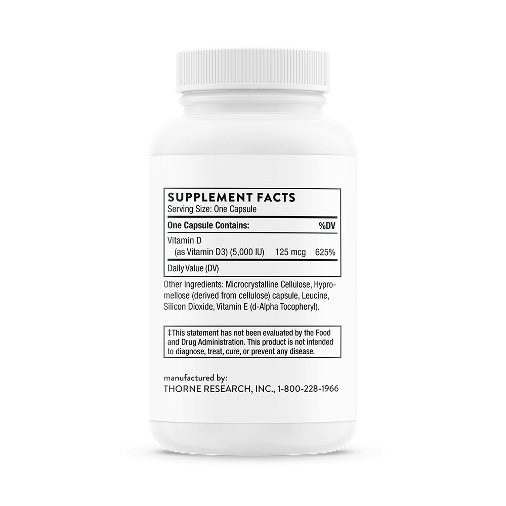 Vitamin D-5000, 60 Servings