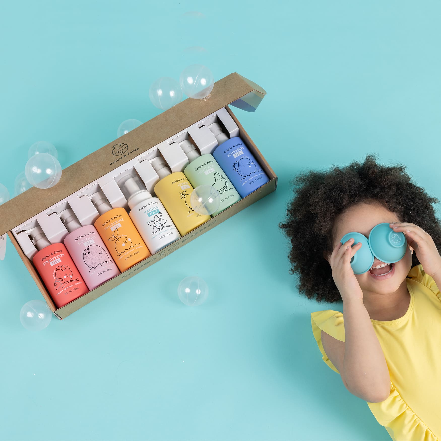 Rainbow of Bubbles Bath Bundle