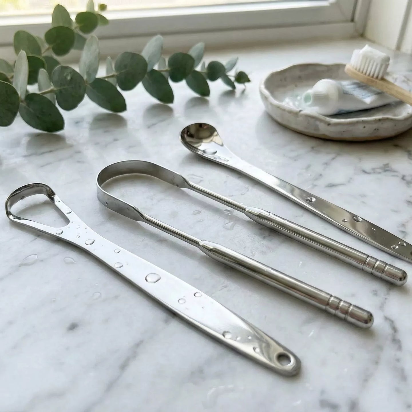 Tongue Scraper Set