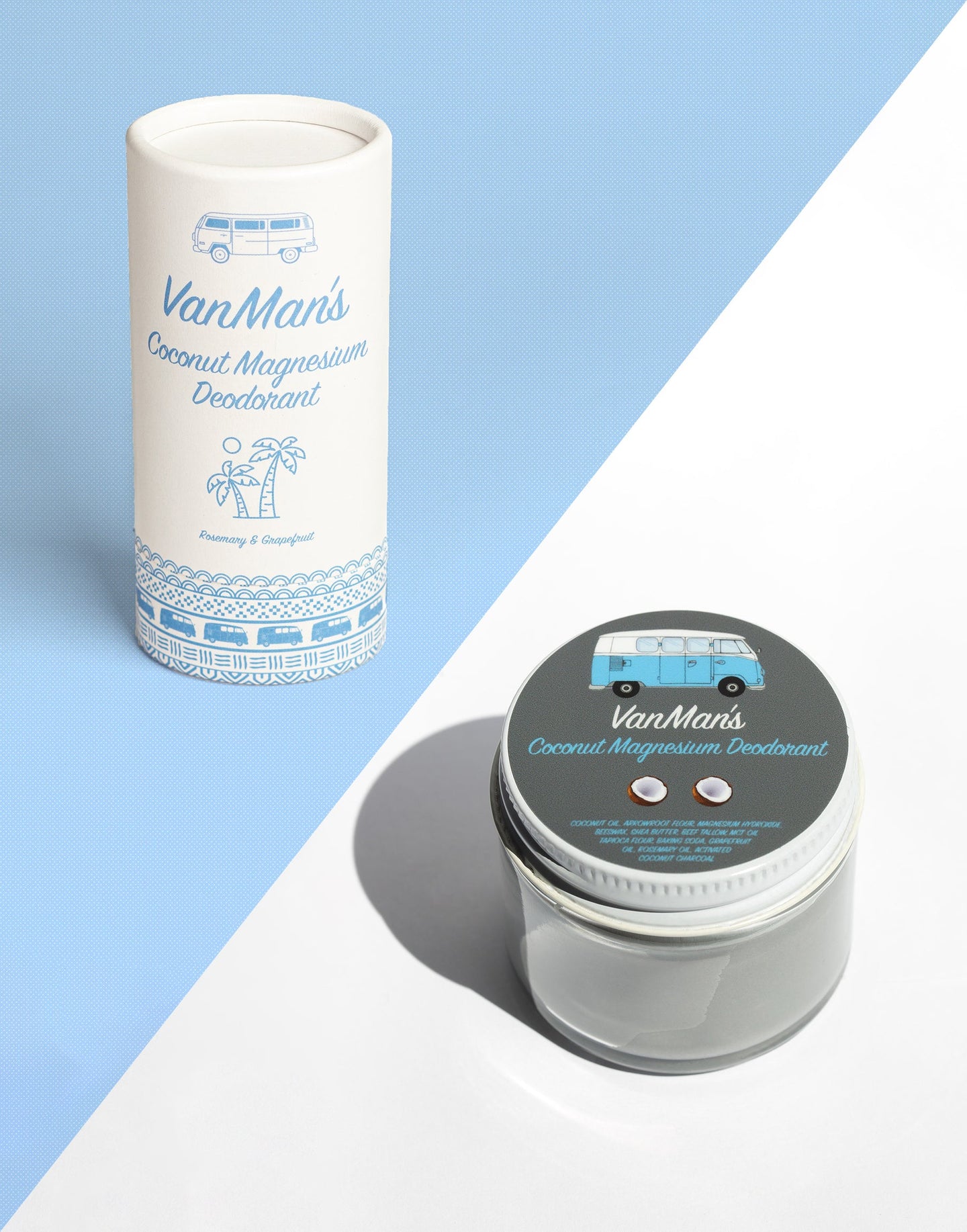 Coconut Magnesium Deodorant with Tallow