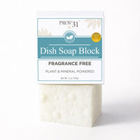 Dish & Laundry Soap Block