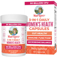 3-in-1 Daily Women's Health Pre, Pro and Postbiotic Capsules, 30 Servings