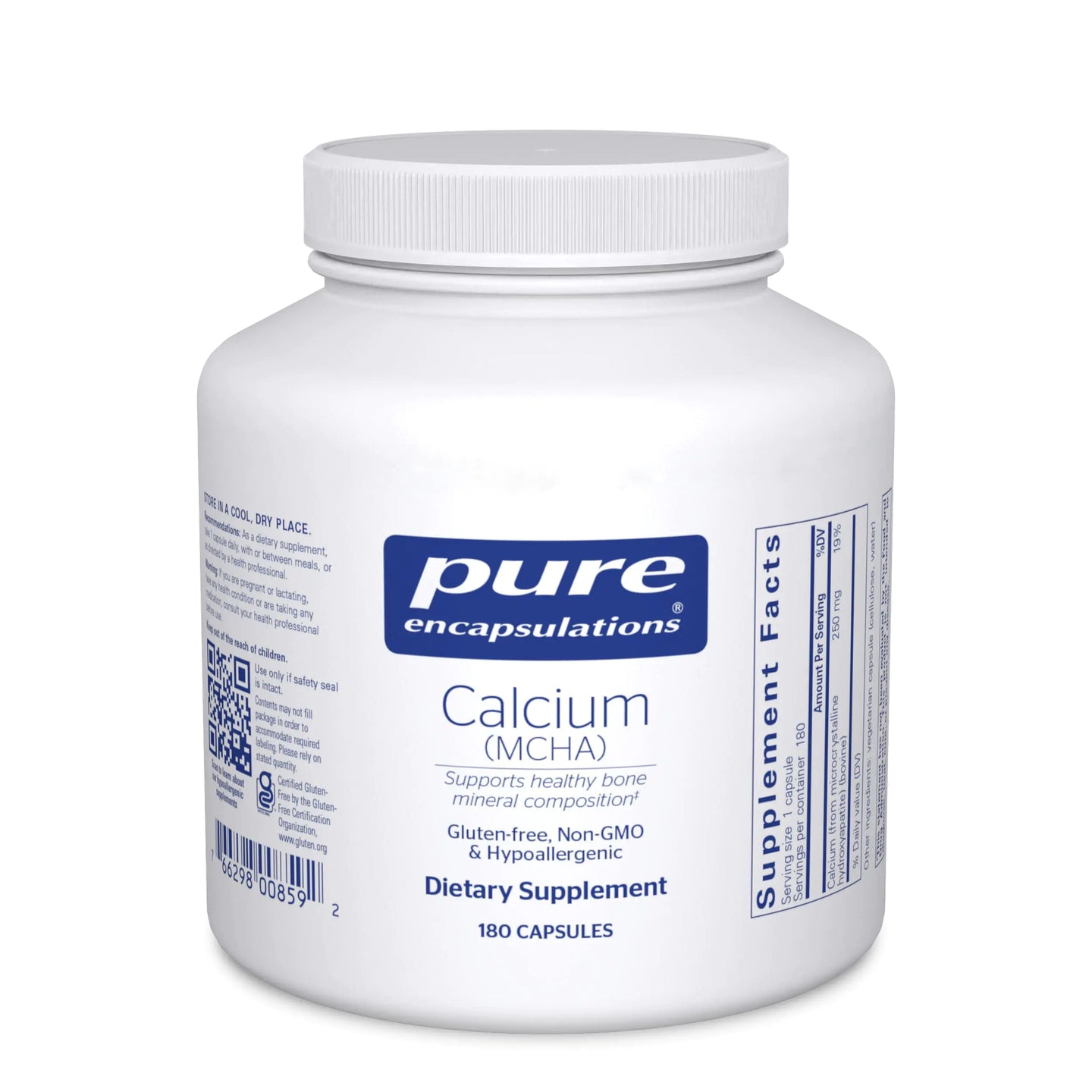 Calcium MCHA, 180 Servings