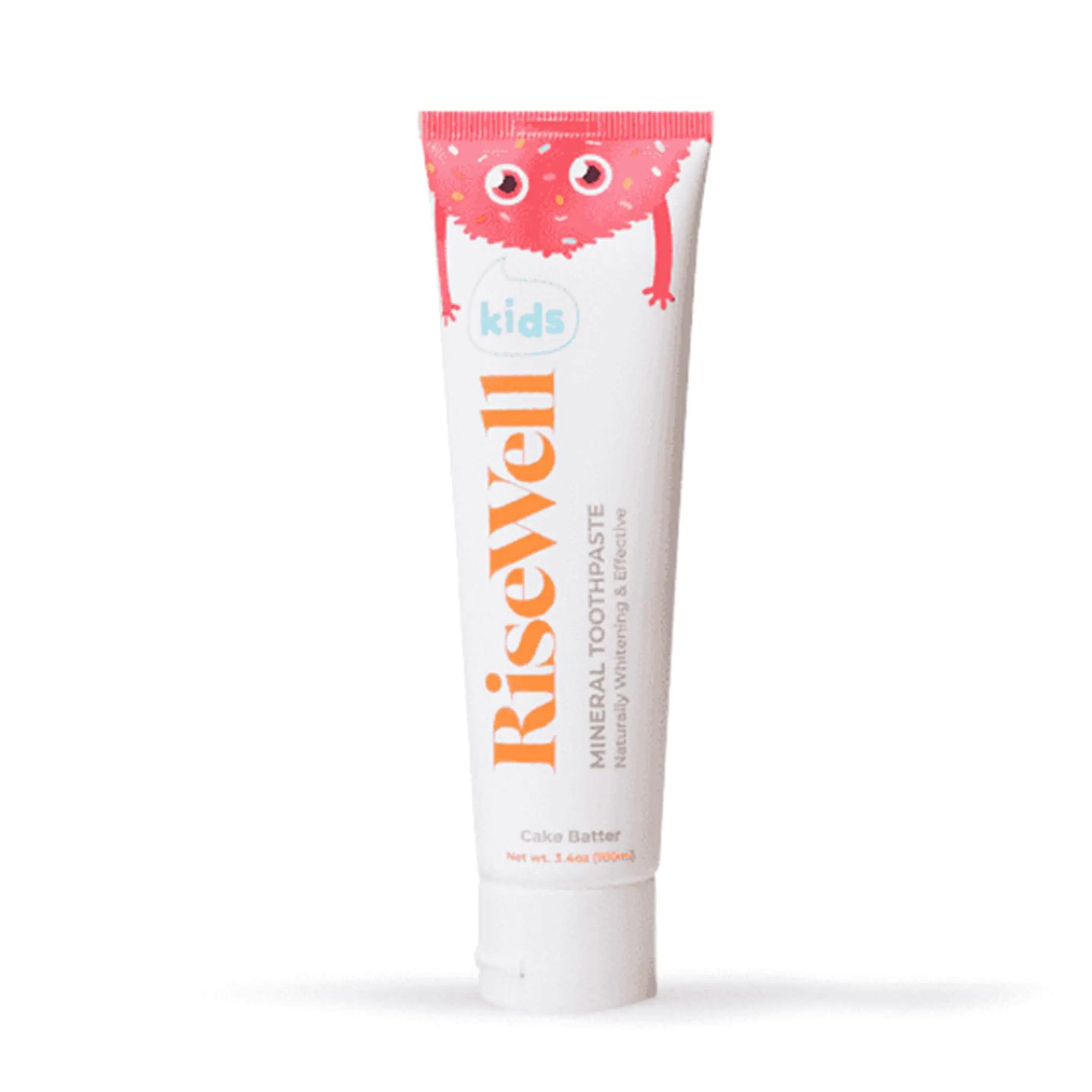 Cake Batter Hydroxyapatite Fluoride-Free Mineral Toothpaste for Kids