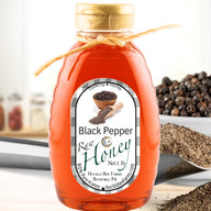 Raw Black Pepper Infused Honey
