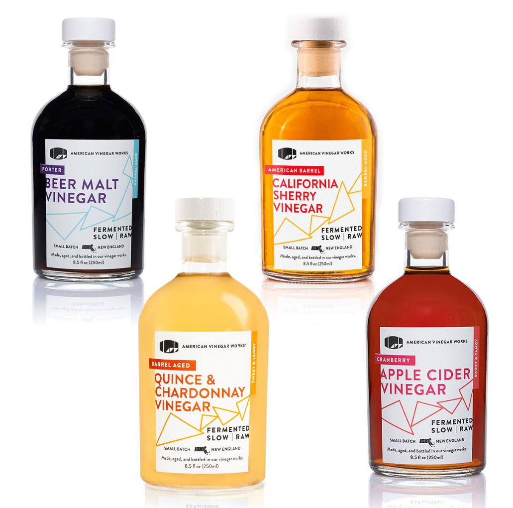 Explore Kitchen Vinegars Four Pack