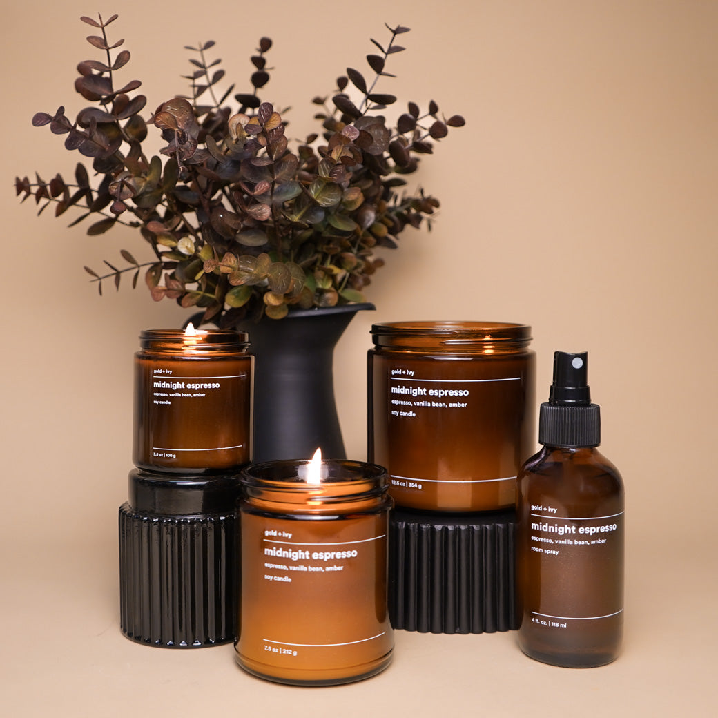 midnight espresso candle