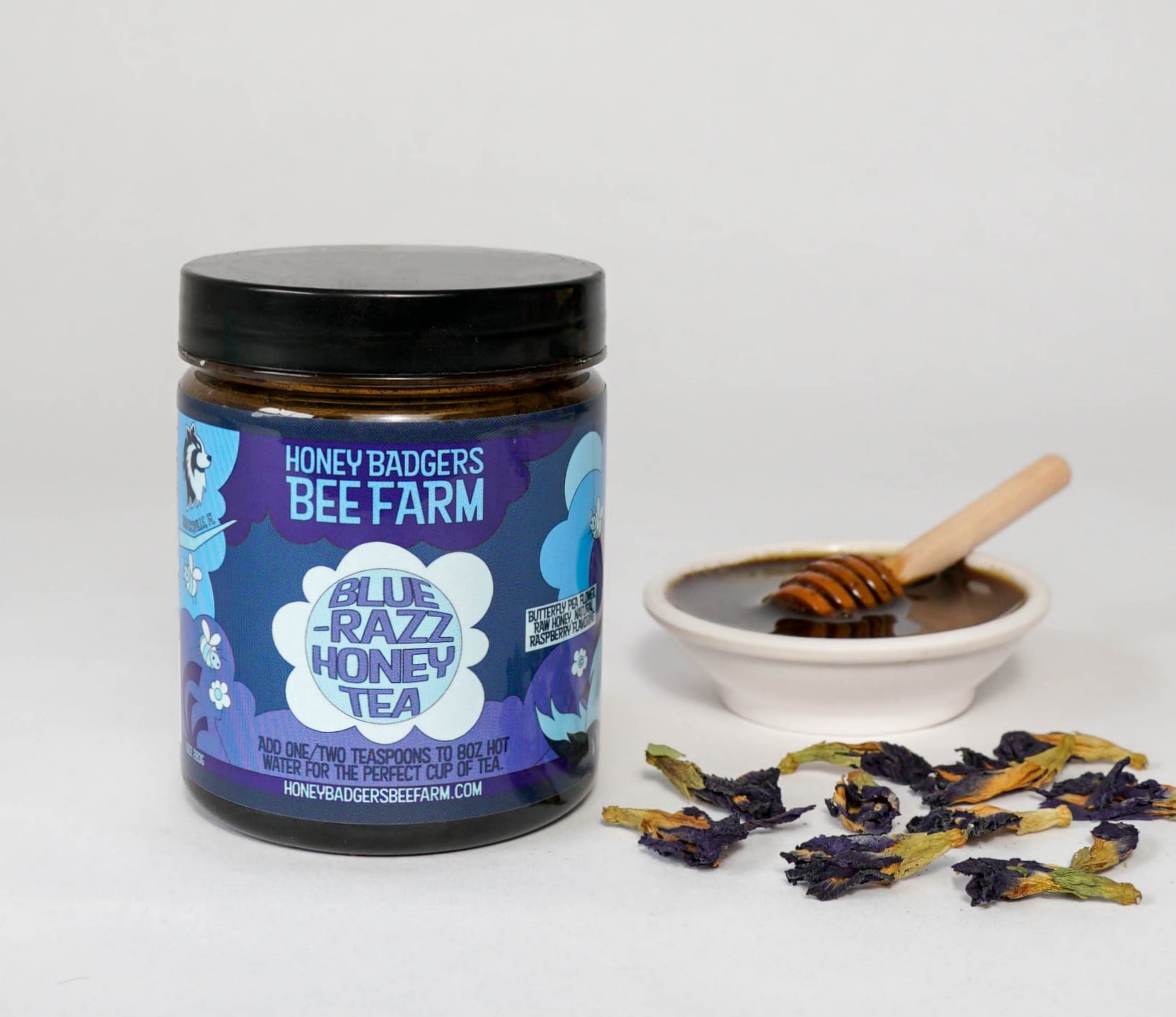 Blue Razz Honey Tea