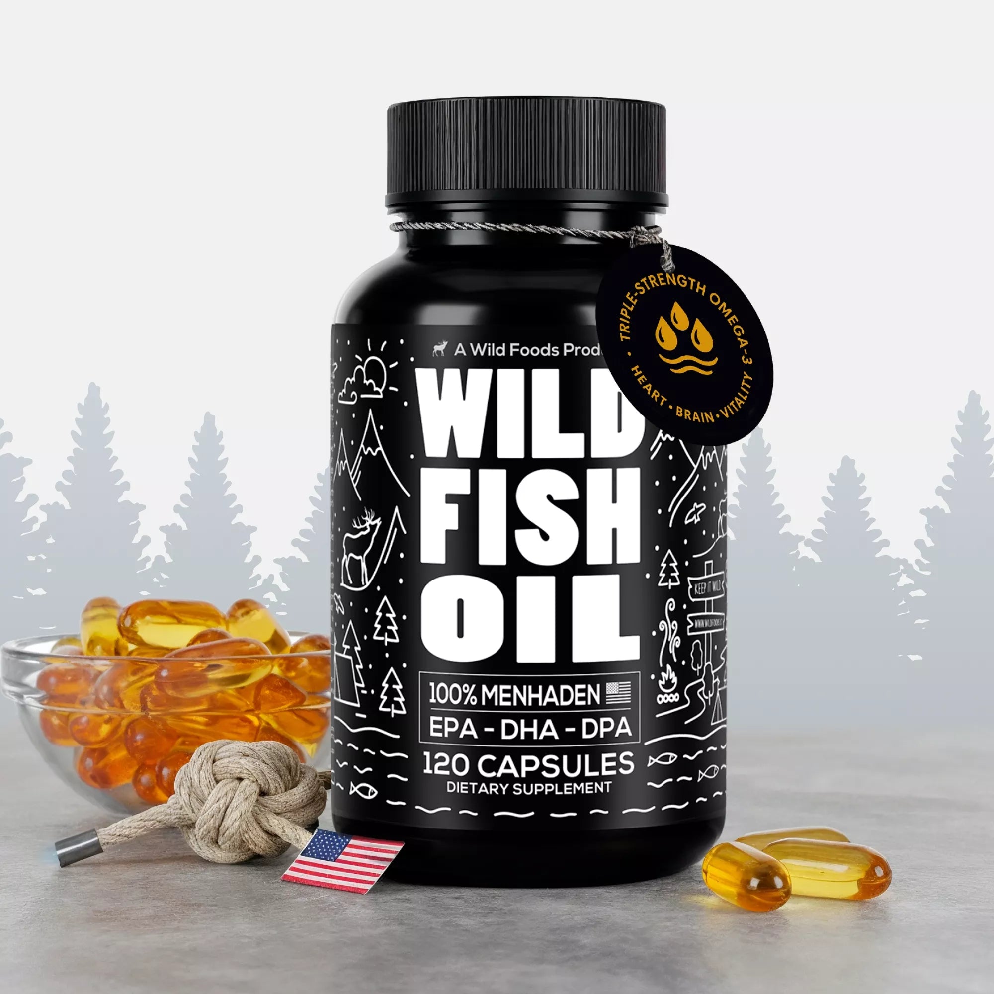 Wild Fish Oil Capsules
