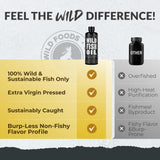 Fish Oil Liquid - Omega-3 DHA, EPA, DPA