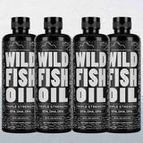 Fish Oil Liquid - Omega-3 DHA, EPA, DPA