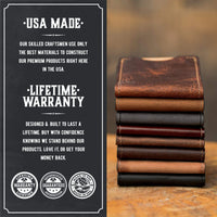 Front Pocket Slim Bifold Wallet for Men