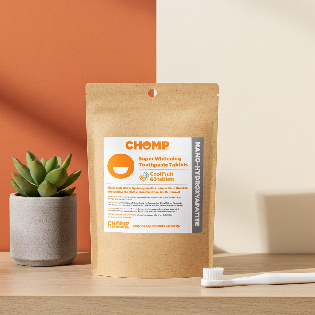 Super Whitening Cool Fruit NHAP Toothpaste Tablets Refill