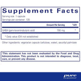 GABA, 120 Servings