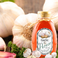 Raw Garlic Infused Honey