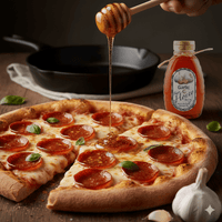 Raw Garlic Infused Honey