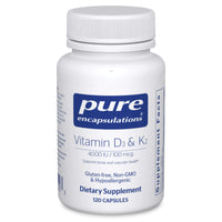 Vitamin D3 K2, 120 Servings