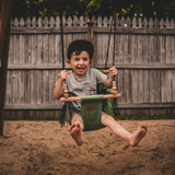 Premium Outdoor High Back Swing – Sage