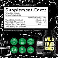 Power Bundle: Magnesium + Vitamin K2 & D3 with Pepper Extract